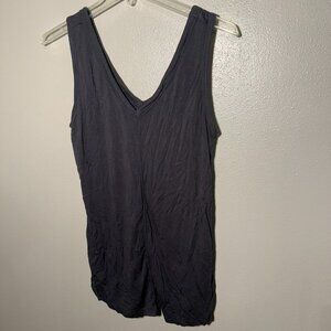 Maurices 24/7 charcoal colored tank top